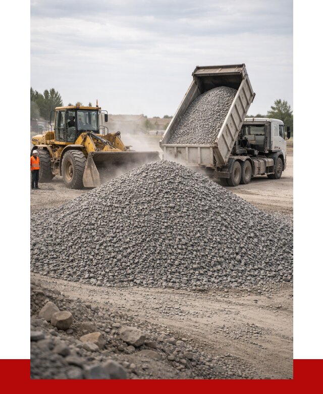 Купить щебень с доставкой в Краснотурьинске от 2658 руб. | ПРОНЕРУДКту