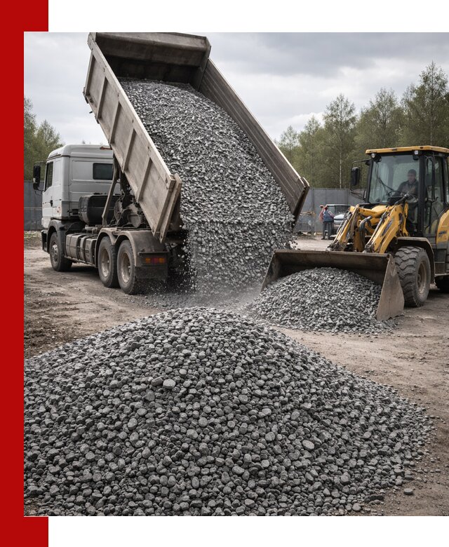 Доставка и продажа щебня гранитного в Краснотурьинске