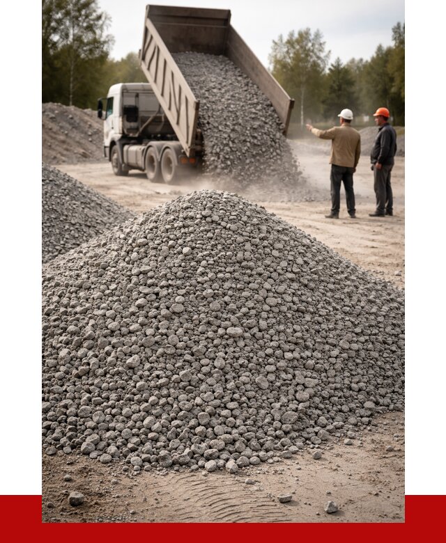 Гранитный щебень фракция 0-5 в Краснотурьинске от 3084 руб ПРОНЕРУДКту