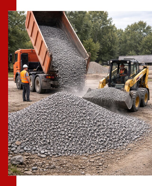 Купить гранитный щебень фракции 5–10 в Краснотурьинске с доставкой