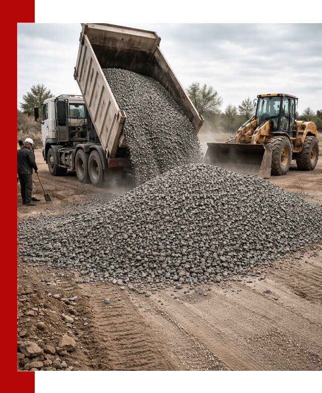 Гранитный щебень фракция 10-20 с доставкой в Краснотурьинске