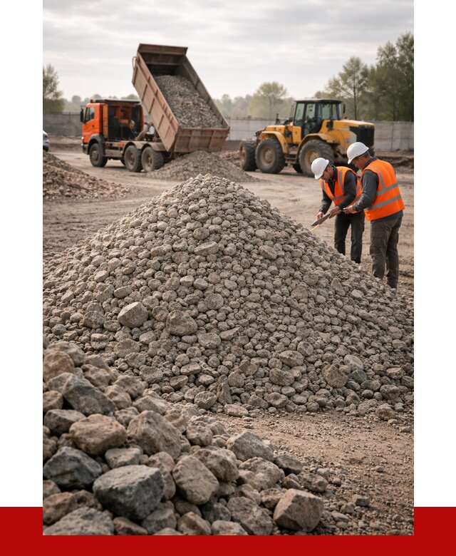 Гранитный щебень фракция 40-70 в Краснотурьинске от 2658 руб ПРОНЕРУДКту