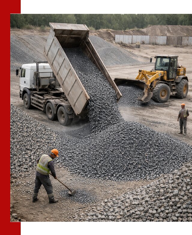 Щебень габбро-диабаз фр. 5-20 с доставкой в Краснотурьинске