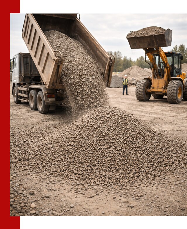Гравийный щебень фракция 3–10 с доставкой в Краснотурьинске