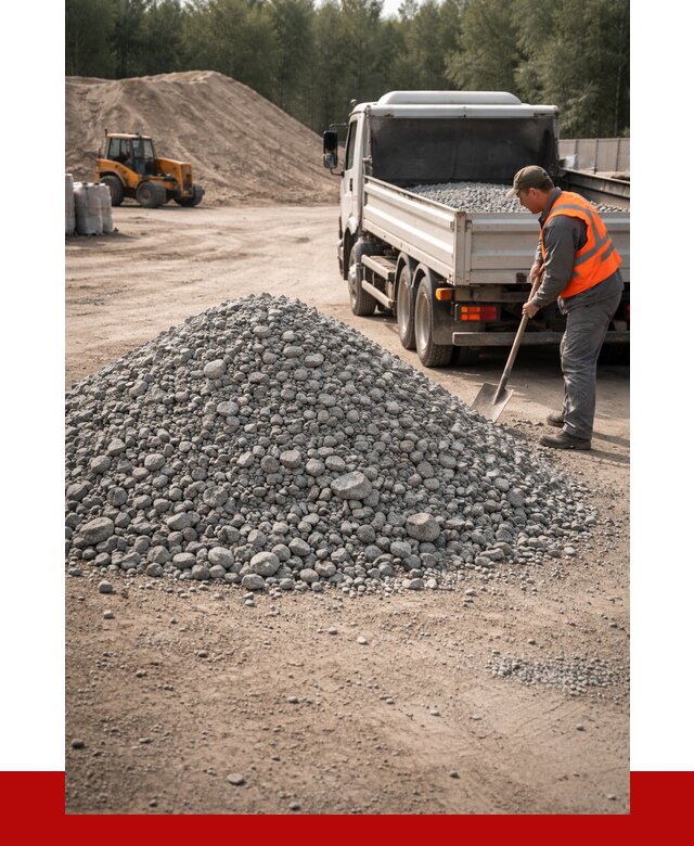 Гравийный щебень фракция 5-10 в Краснотурьинске от 2339 р. | ПРОНЕРУДКту