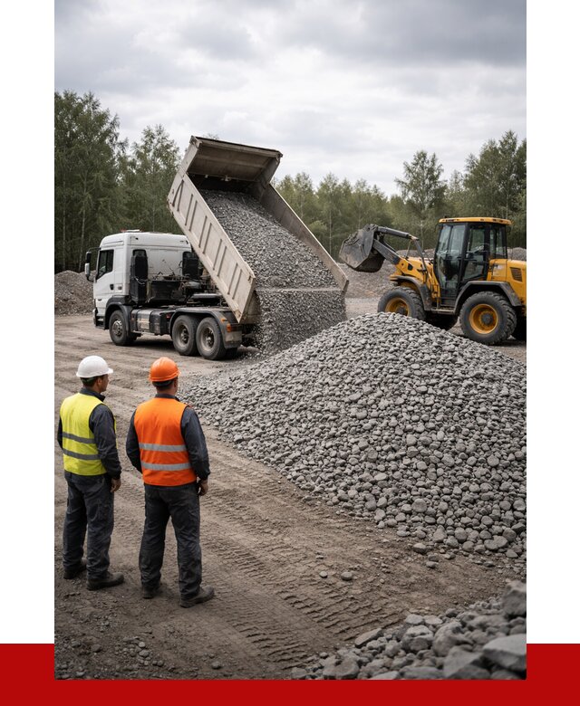 Гравийный щебень фракция 40-70 в Краснотурьинске от 10101р | ПРОНЕРУДКту