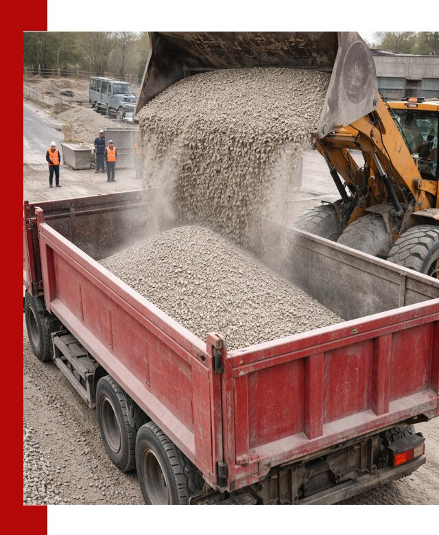 Купить известняковый щебень фракции 0-5 с доставкой в Краснотурьинске