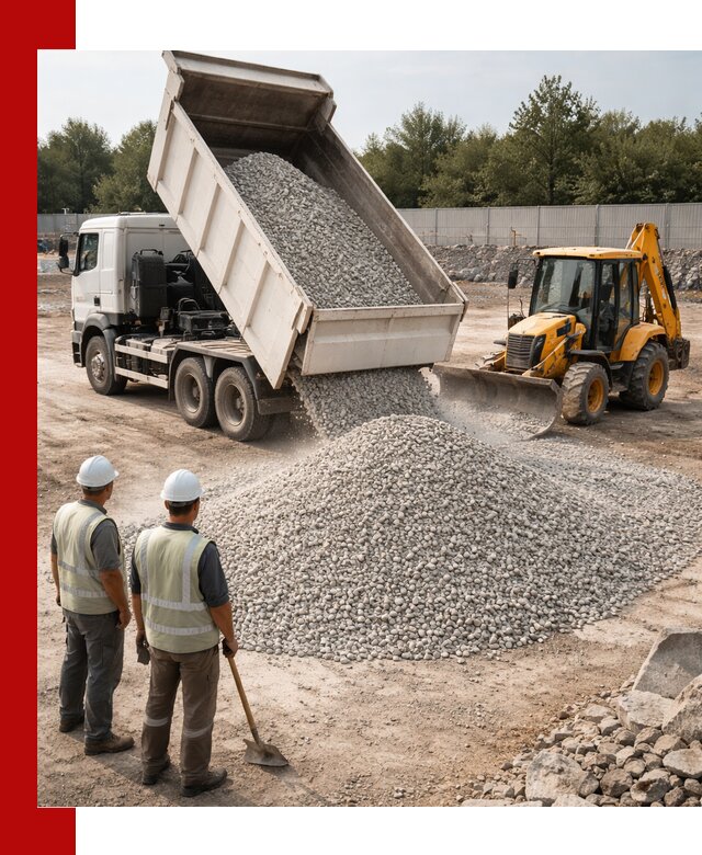 Купить известняковый щебень фракции 5–10 мм с доставкой в Краснотурьинске