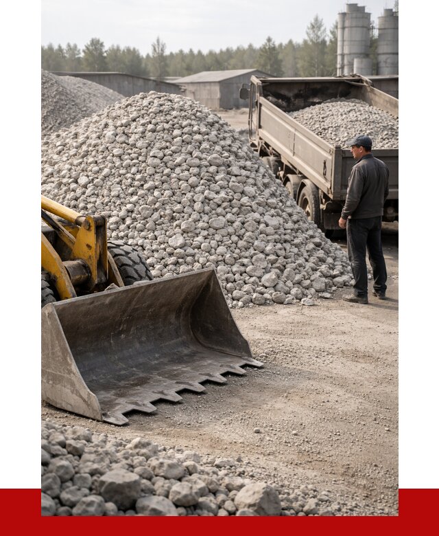 Известняковый щебень фракция 40-70 в Краснотурьинске от 4466 р. | ПРОНЕРУДКту