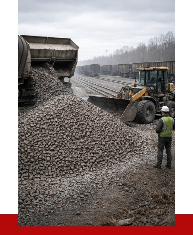 Купить железнодорожный щебень в Краснотурьинске от 2977 р. | ПРОНЕРУДКту