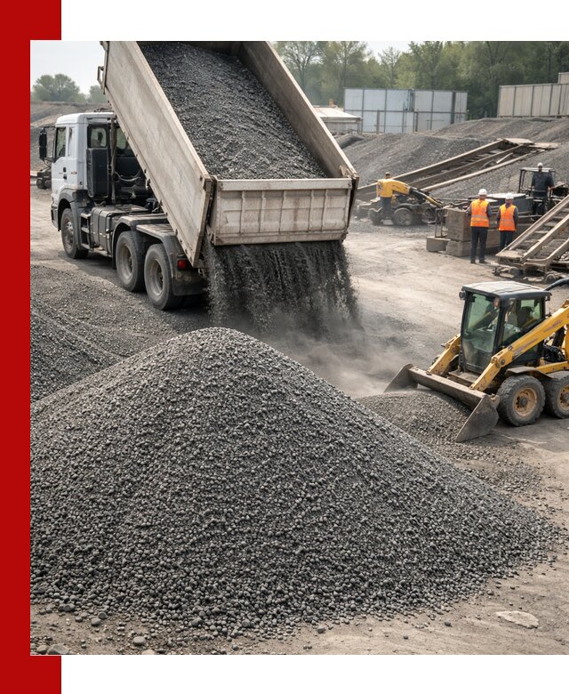 Вторичный щебень фракция 0–5 с доставкой в Краснотурьинске