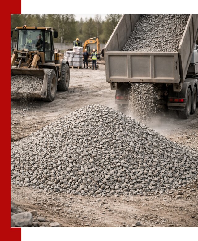 Вторичный щебень фракции 5-20 в Краснотурьинске — доставка и продажа крупнотоннажно