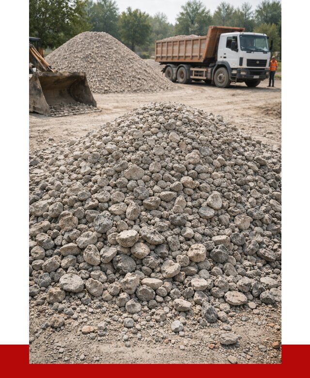 Вторичный щебень фракция 20-40 в Краснотурьинске от 2339 р ПРОНЕРУДКту