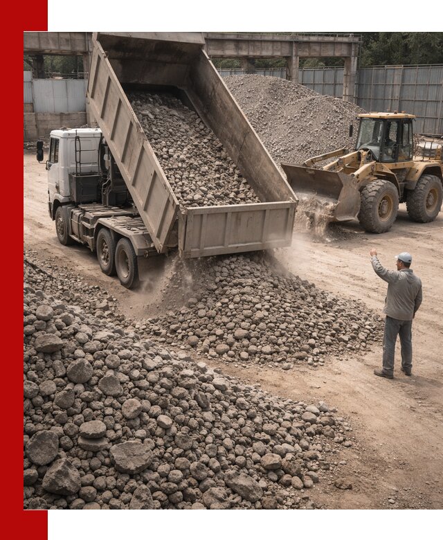 Вторичный щебень фракция 20-40 с доставкой в Краснотурьинске