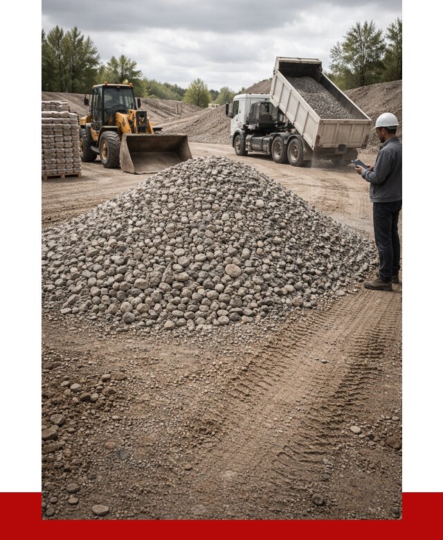 Купить бетонный щебень в Краснотурьинске, от 3403 р. ПРОНЕРУДКту