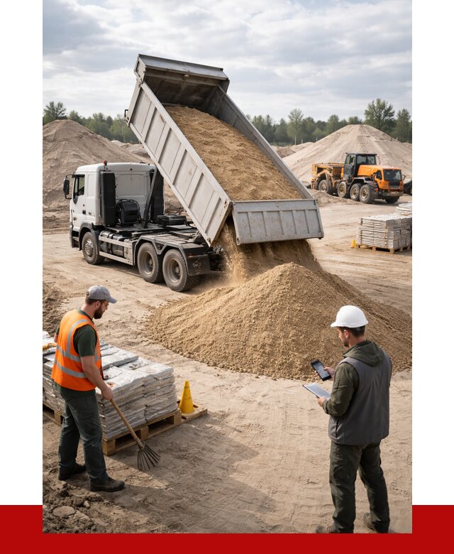 Карьерный песок с доставкой в Краснотурьинске от 3828 р. ПРОНЕРУДКту