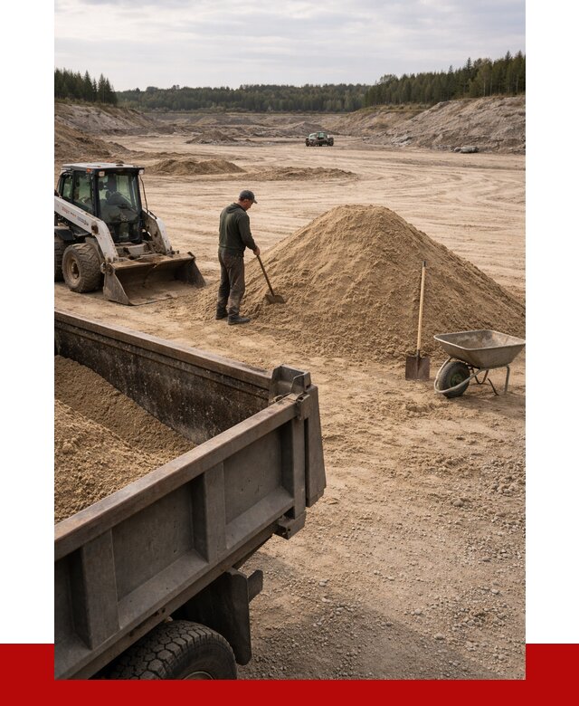 Карьерный песок среднезернистый в Краснотурьинске, от 2339 р. ПРОНЕРУДКту