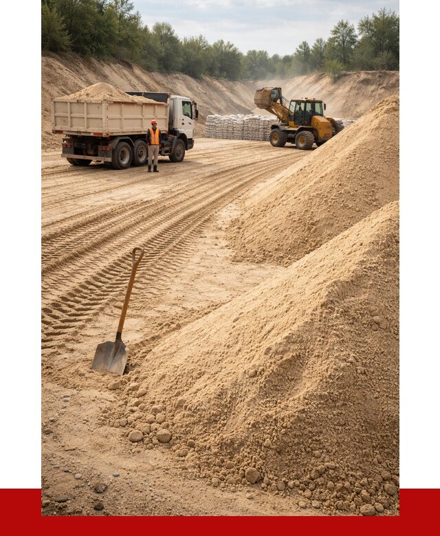 Карьерный песок мелкозернистый в Краснотурьинске от 9570 р. | ПРОНЕРУДКту