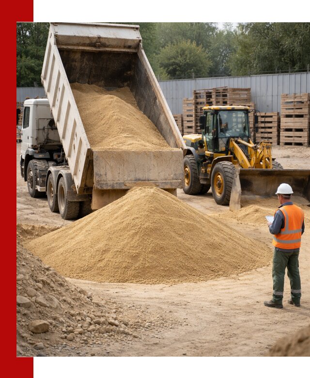 Доставка карьерного мелкозернистого песка в Краснотурьинске