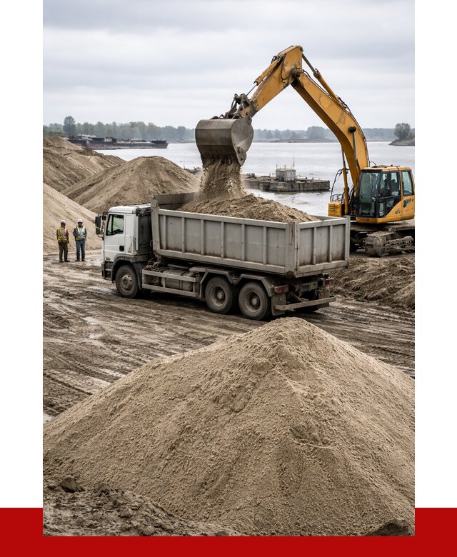 Купить речной песок навалом в Краснотурьинске от 1914 р., ПРОНЕРУДКту