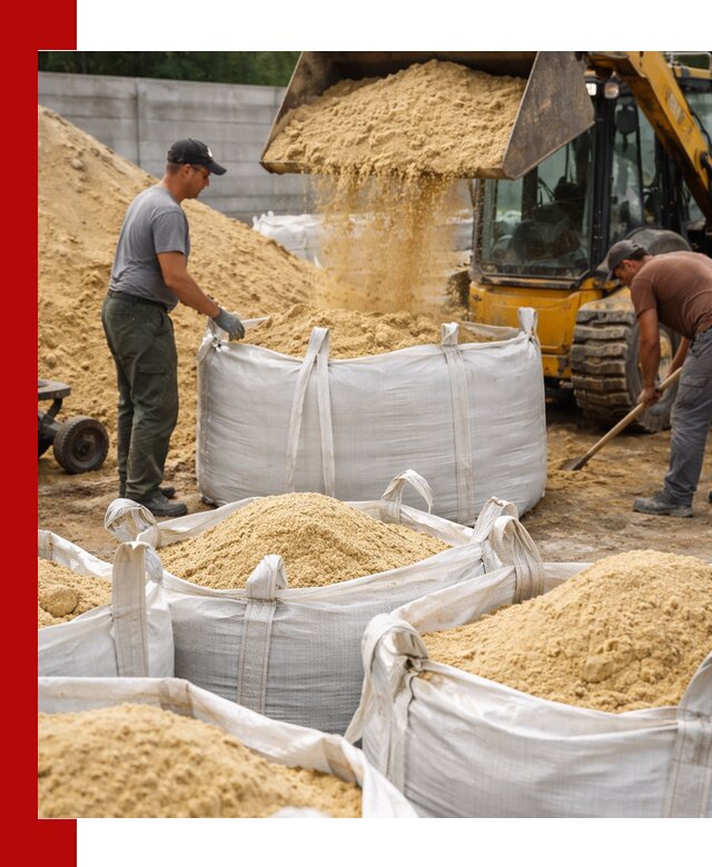 Поставка качественного песка для кладки в Краснотурьинске