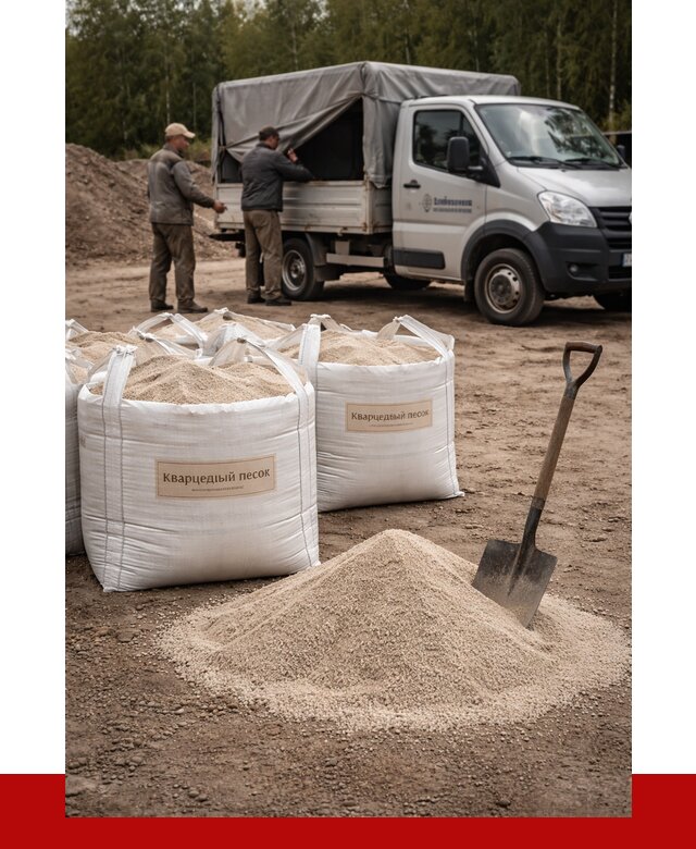 Кварцевый песок для пескоструя в Краснотурьинске от 4785 р. | ПРОНЕРУДКту