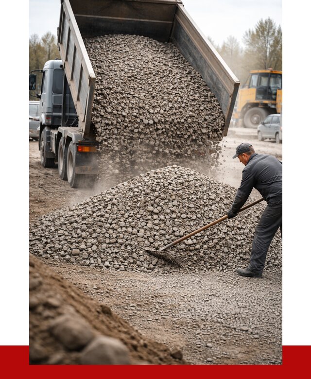 Гравий фракция 20-40 в Краснотурьинске от 2658 р. доставка | ПРОНЕРУДКту