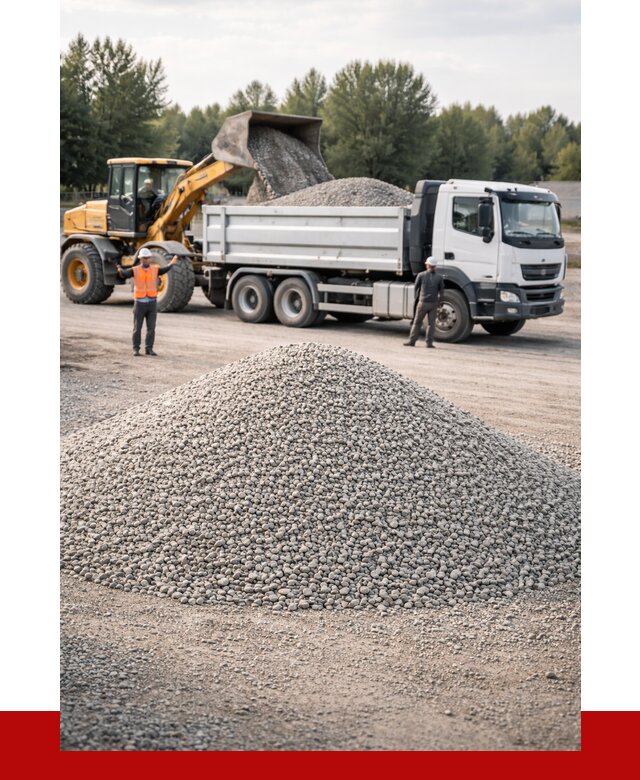 Купить мытый гравий в Краснотурьинске от 3722 р, доставка ПРОНЕРУДКту