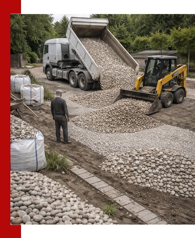 Доставка морской гальки оптом и в розницу в Краснотурьинске