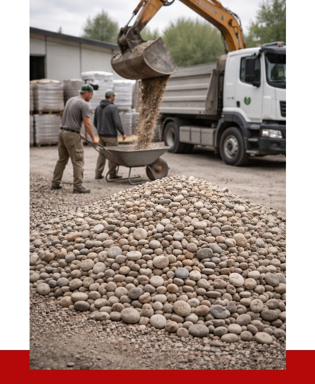 Галька декоративная в Краснотурьинске от 3403 р. за куб | ПРОНЕРУДКту