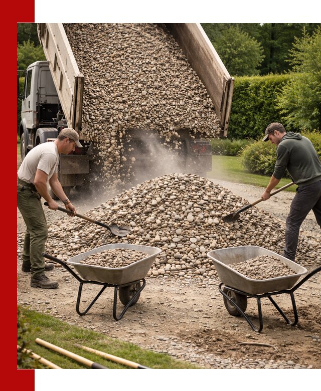 Доставка и продажа декоративной гальки в Краснотурьинске