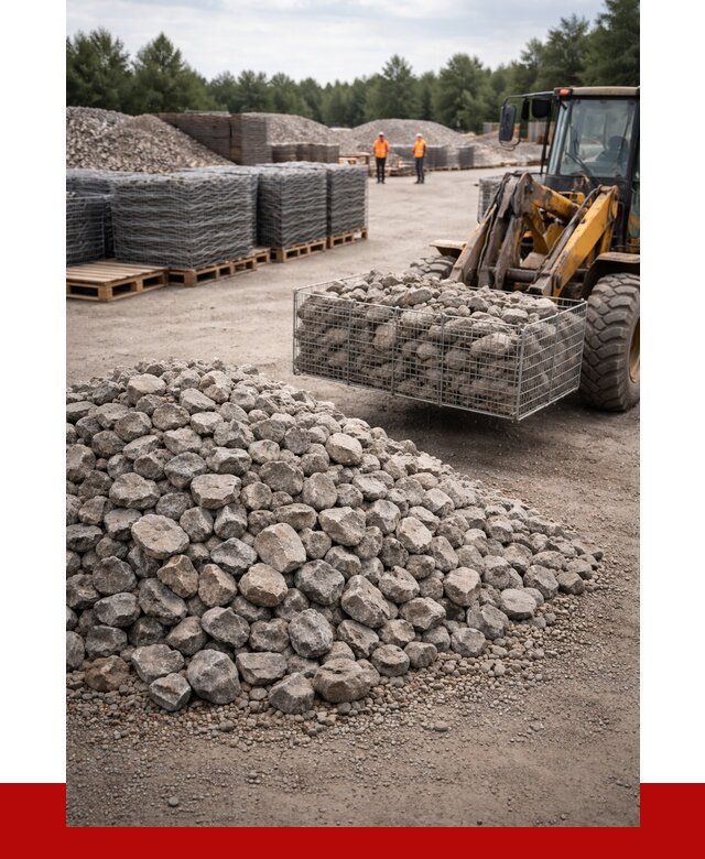 Камень для габионов фракция 70-150 в Краснотурьинске от 4466 р. | ПРОНЕРУДКту