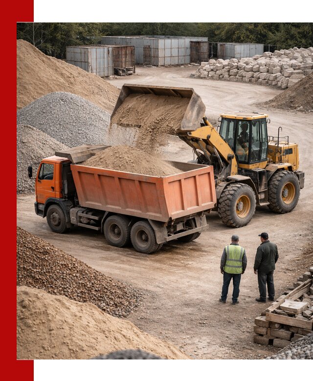 Доставка сыпучих смесей и смесей для стройки в Краснотурьинске