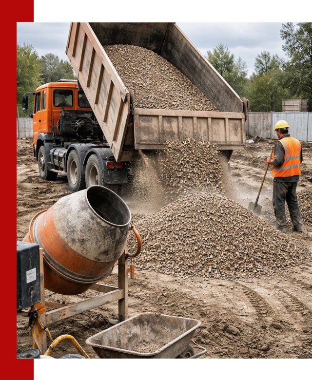 Опгс для бетона с доставкой самосвалом в Краснотурьинске от производителя