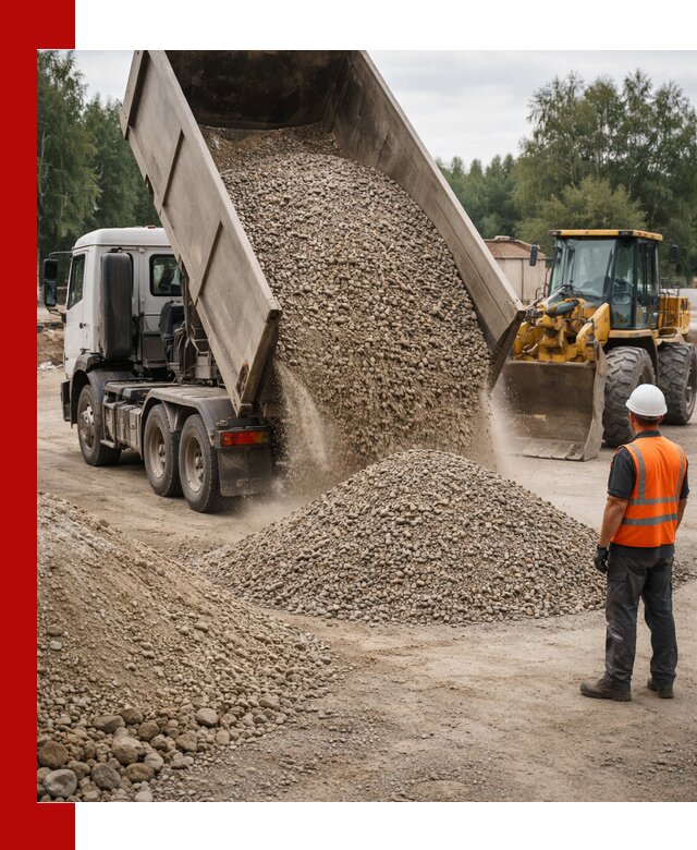 Доставка щпс в Краснотурьинске — щебеночно-песчаная смесь под заборы и дорожки