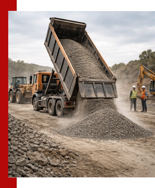 Щебёночно-песчаная смесь ЩПС С1 с доставкой в Краснотурьинске