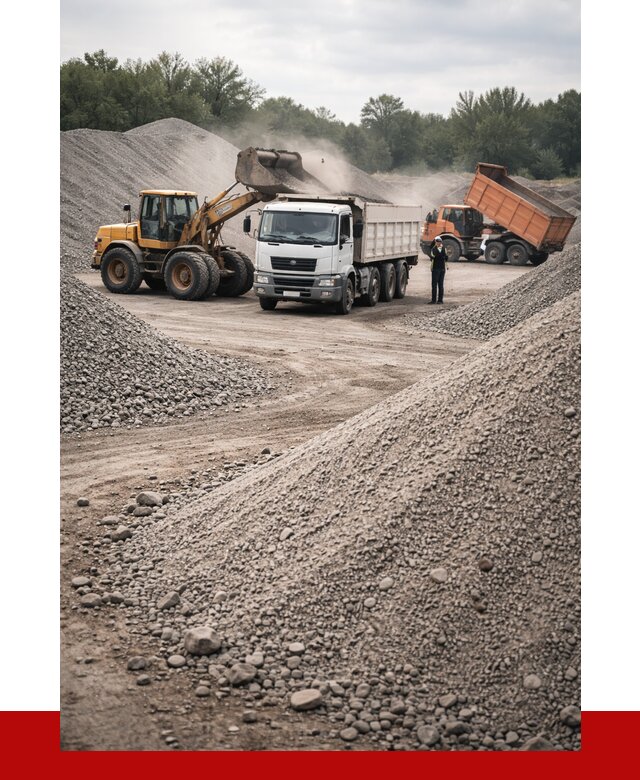 Отсев и крошка с доставкой в Краснотурьинске от 2552 р. | ПРОНЕРУДКту