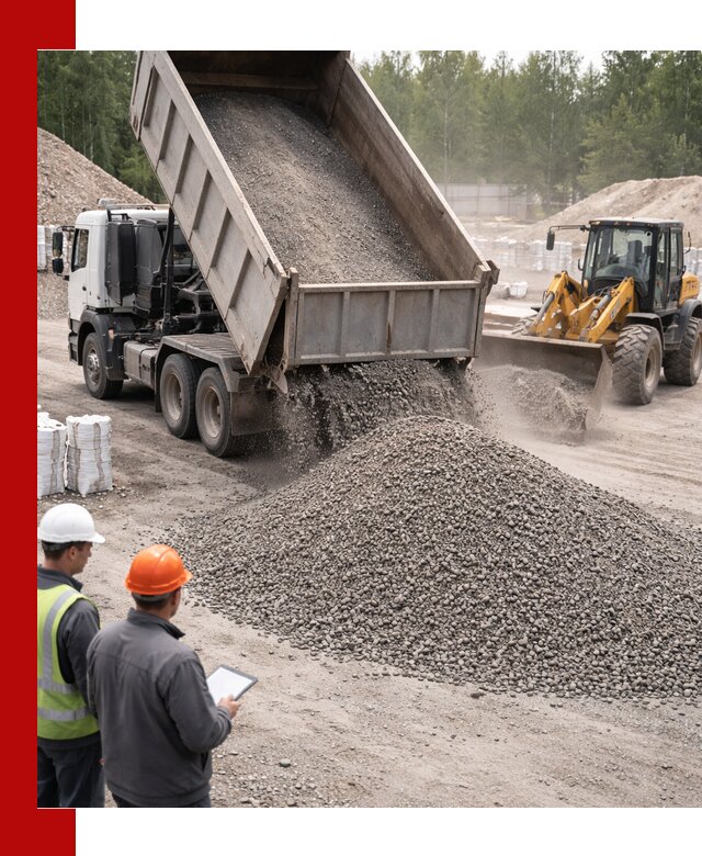 Доставка и продажа гранитного отсева 0-10 в Краснотурьинске