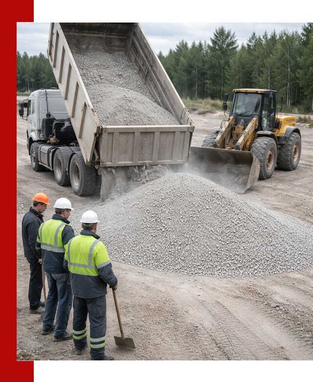 Известняковый отсев 0-5 доставка в Краснотурьинске быстро и выгодно