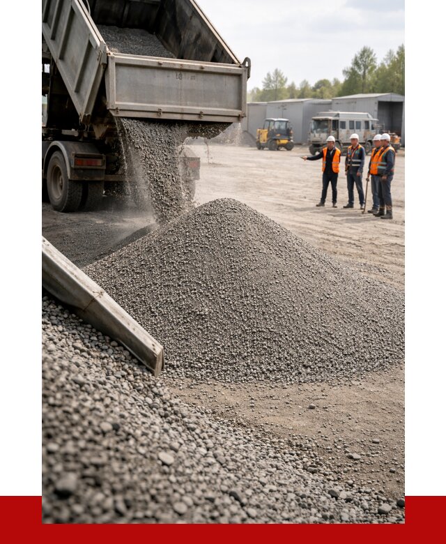 Гравийный отсев 0-5 в Краснотурьинске от 1276 р. с доставкой | ПРОНЕРУДКту