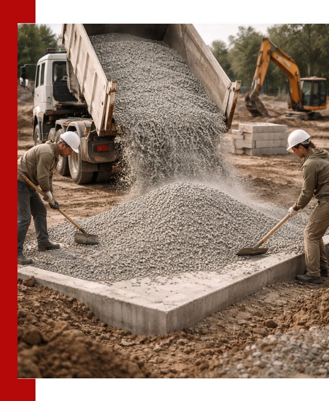 Доставка и продажа отсева для бетона в Краснотурьинске