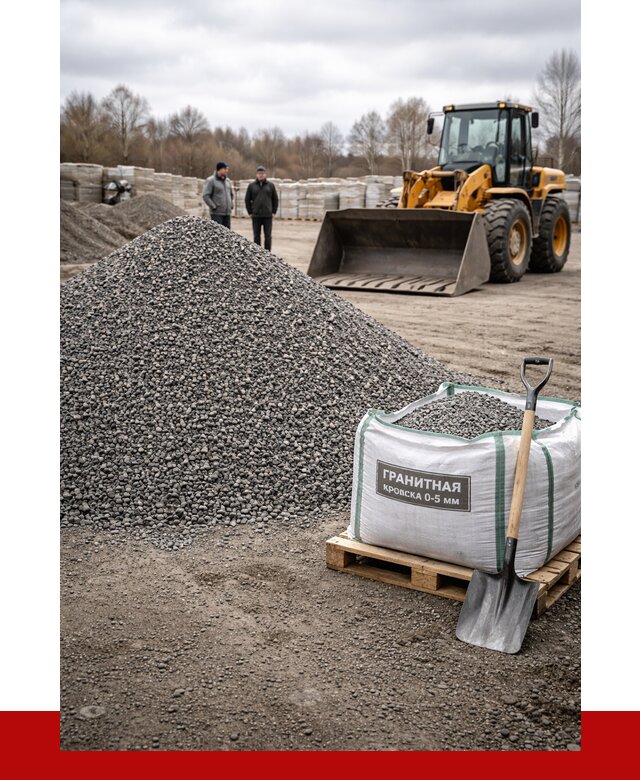 Купить гранитную крошку в Краснотурьинске от 5104 р. с доставкой | ПРОНЕРУДКту