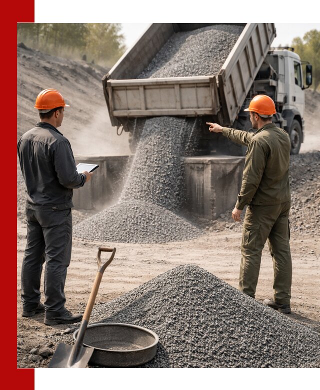 Гранитная крошка фракция 2-5 доставка в Краснотурьинске