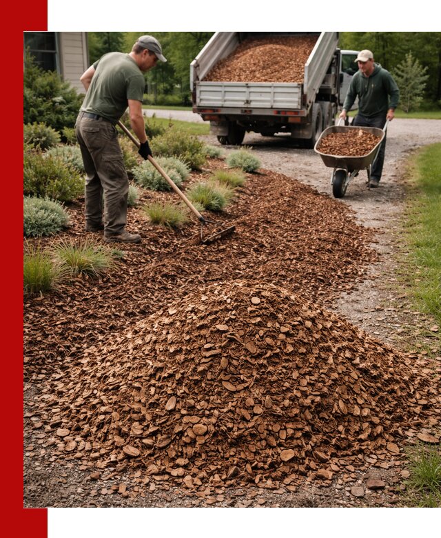 Крошка для мульчирования с доставкой в Краснотурьинске
