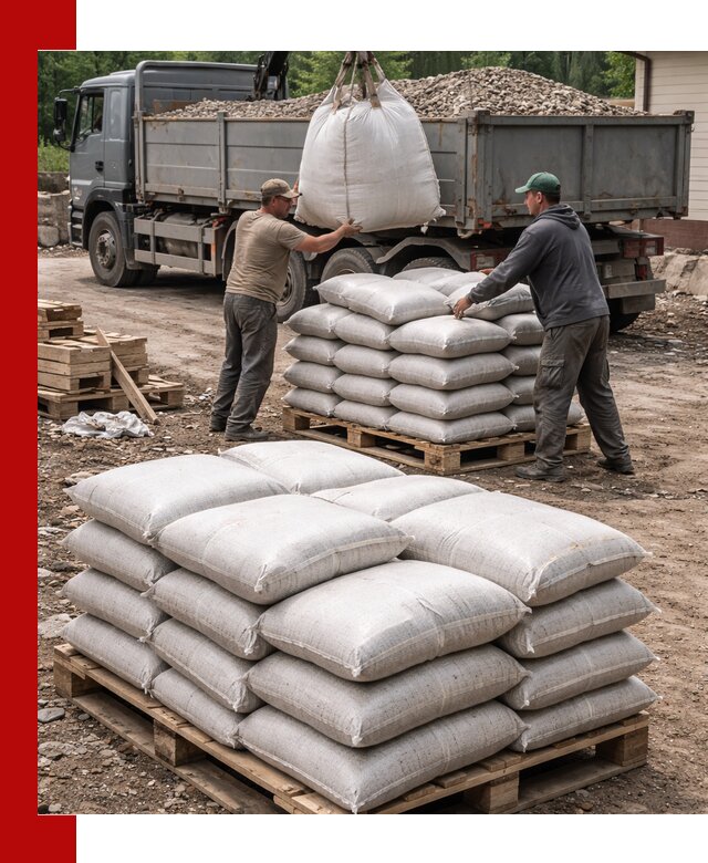 Керамзит в мешках с доставкой в Краснотурьинске от компании-поставщика