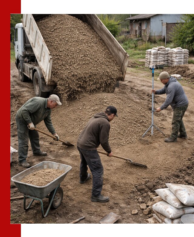 Керамзитовый песок с доставкой в Краснотурьинске оптом и в розницу