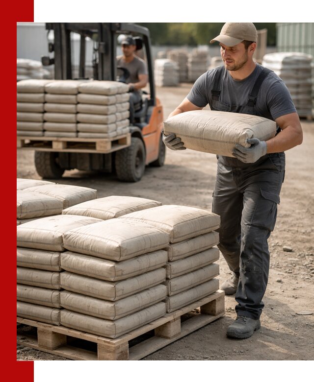 Доставка цемента в мешках оптом и в розницу в Краснотурьинске