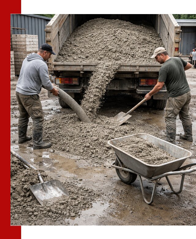 Цементно-песчаная смесь М150 доставка в Краснотурьинске