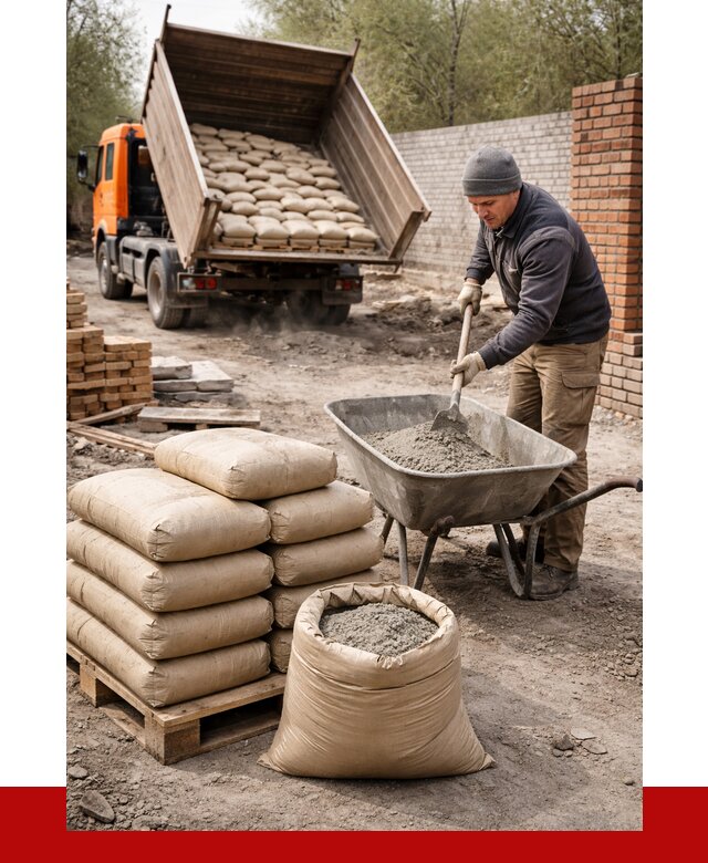 Купить сухую смесь для кладки в Краснотурьинске от 1276 р. | ПРОНЕРУДКту