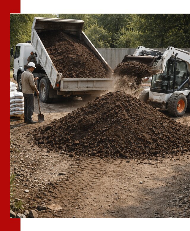 Доставка растительного грунта в Краснотурьинске от производителя оптом и в розницу